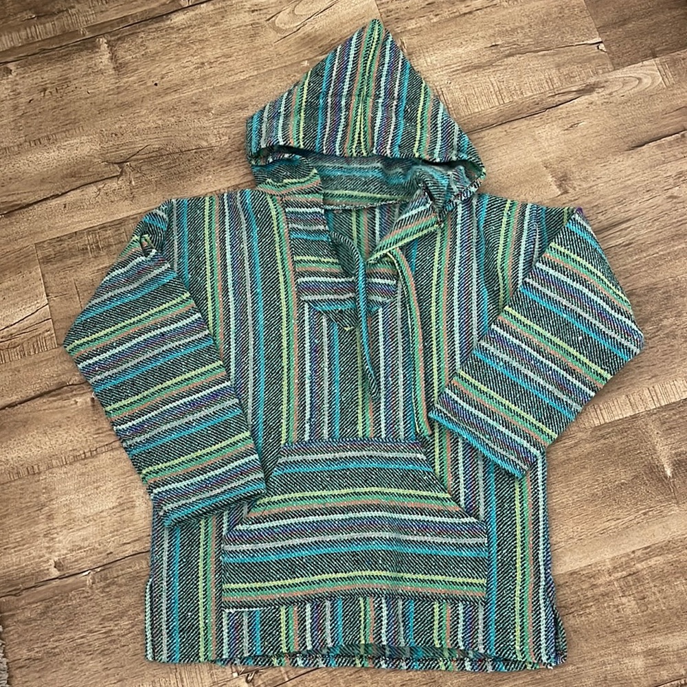 Mexican Sweater/ Pancho Size Medium